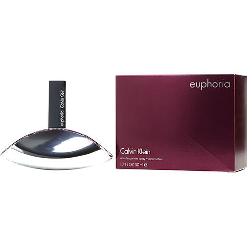Blend of pomegranate, black orchid, and mahogany wood notes in Calvin Klein Euphoria