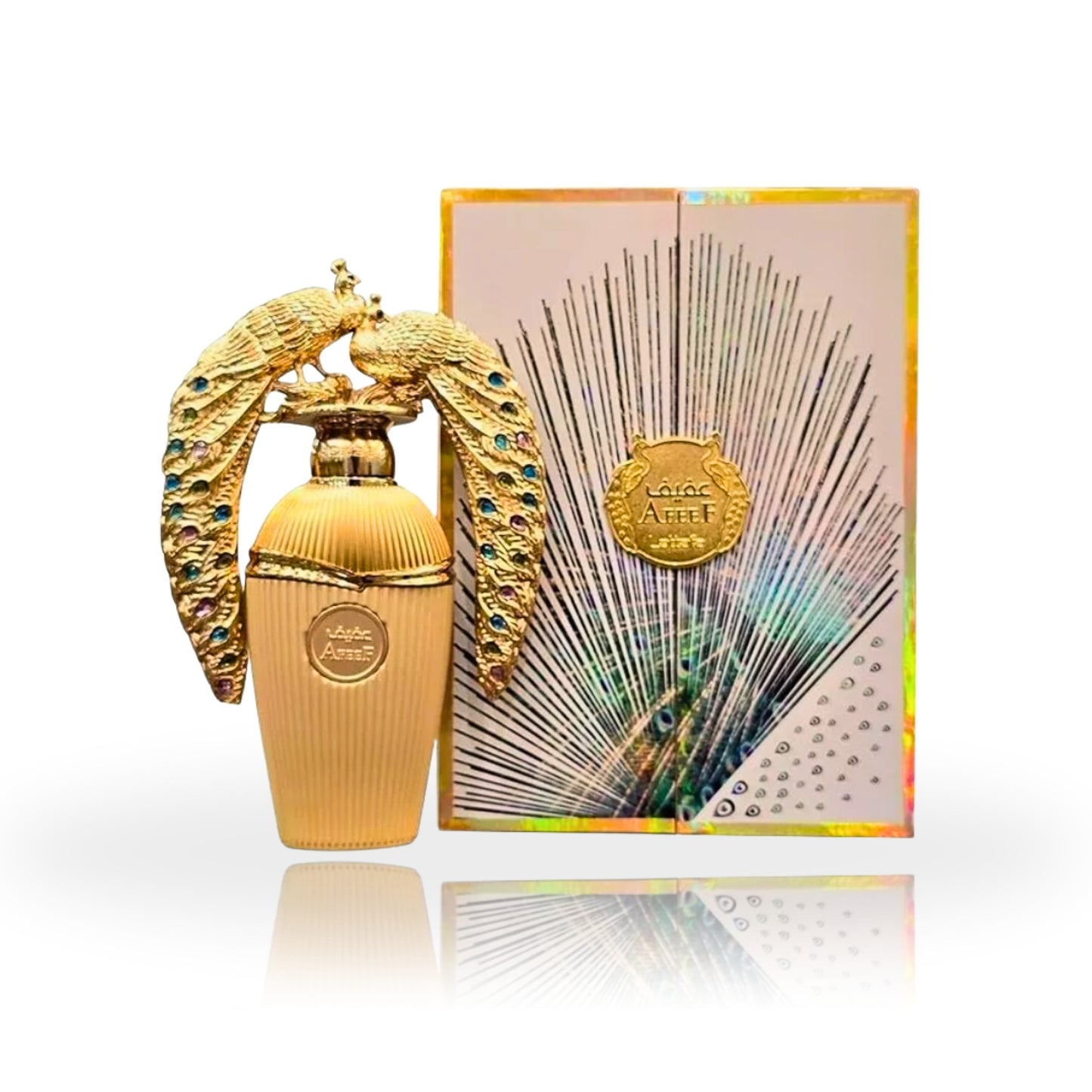 Elegant blend of bergamot, jasmine, and sandalwood in Lattafa Afeef
