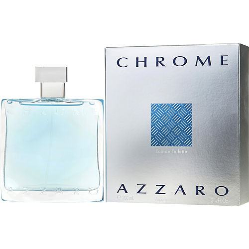 Azzaro Chrome Eau de Toilette 100ml bottle – fresh and invigorating men's fragrance