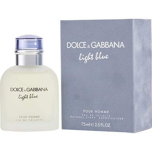 Blend of citrus, spicy, and woody notes in Dolce & Gabbana Light Blue Pour Homme