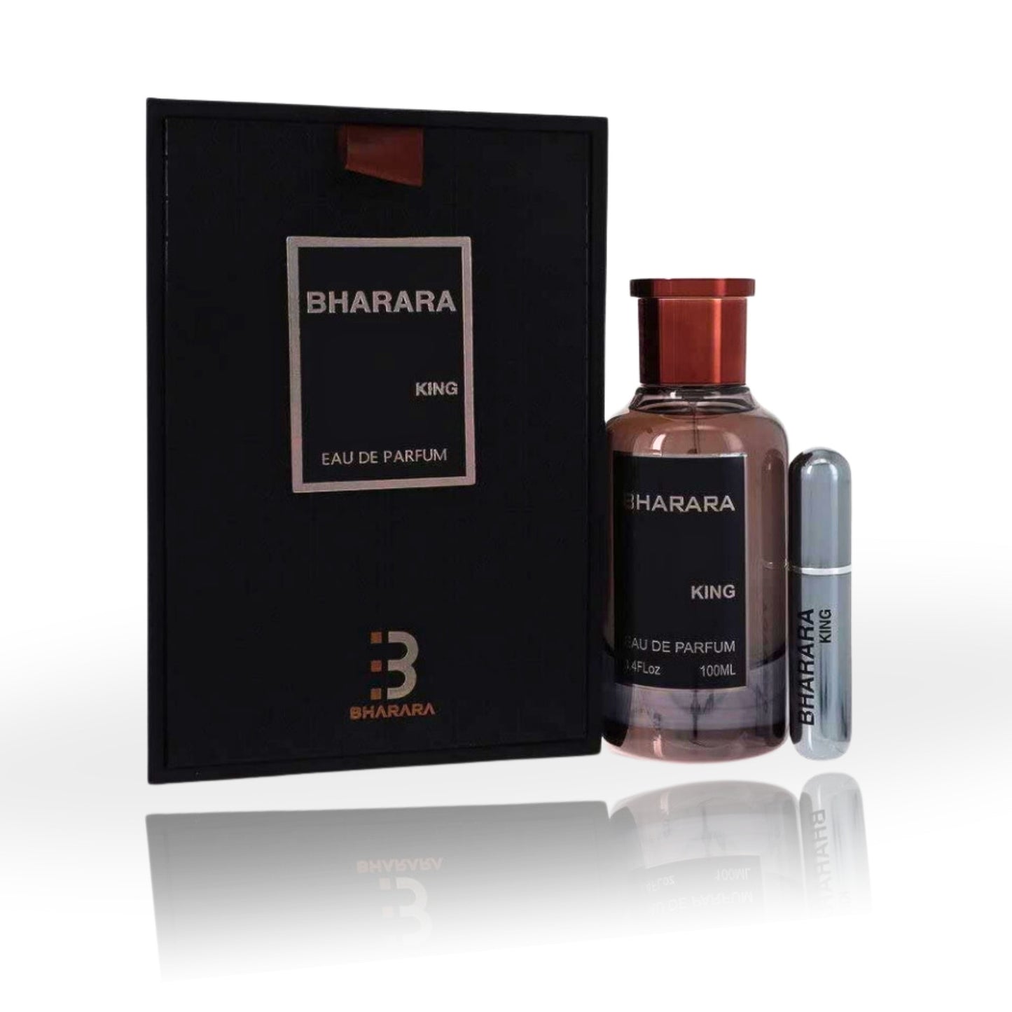  Bharara King For Men Eau de Parfum 100ml bottle - bold masculine fragrance