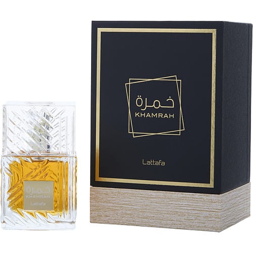 Lattafa Khamrah Eau de Parfum 100ml bottle – luxurious unisex fragrance