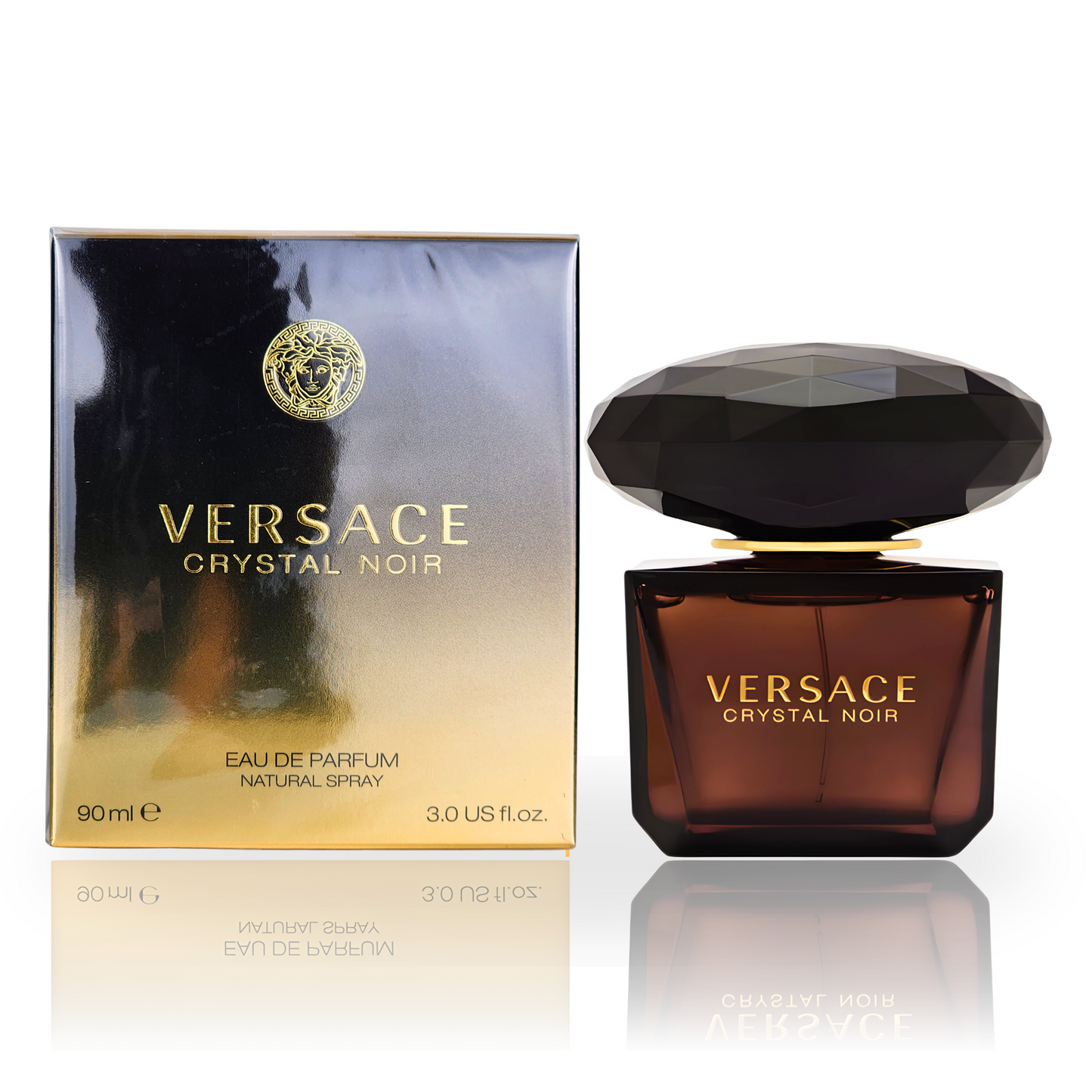 Versace Crystal Noir Eau de Parfum 90ml bottle