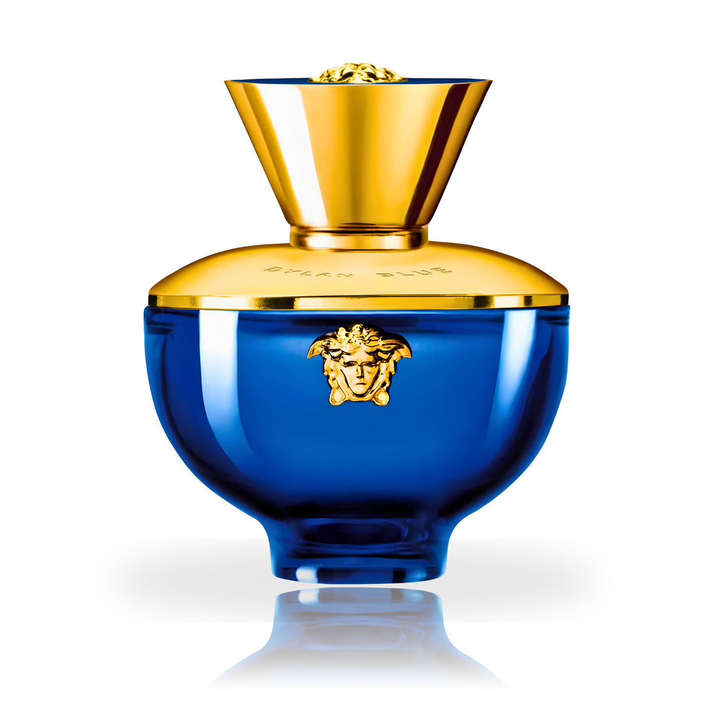 Exotic blend of floral and fruity notes in Versace DYLAN BLUE Pour Femme