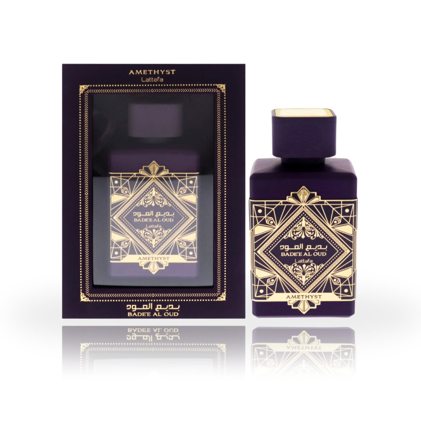 Badee Al Oud Amethyst Eau de Parfum 100ml bottle - luxurious unisex fragrance