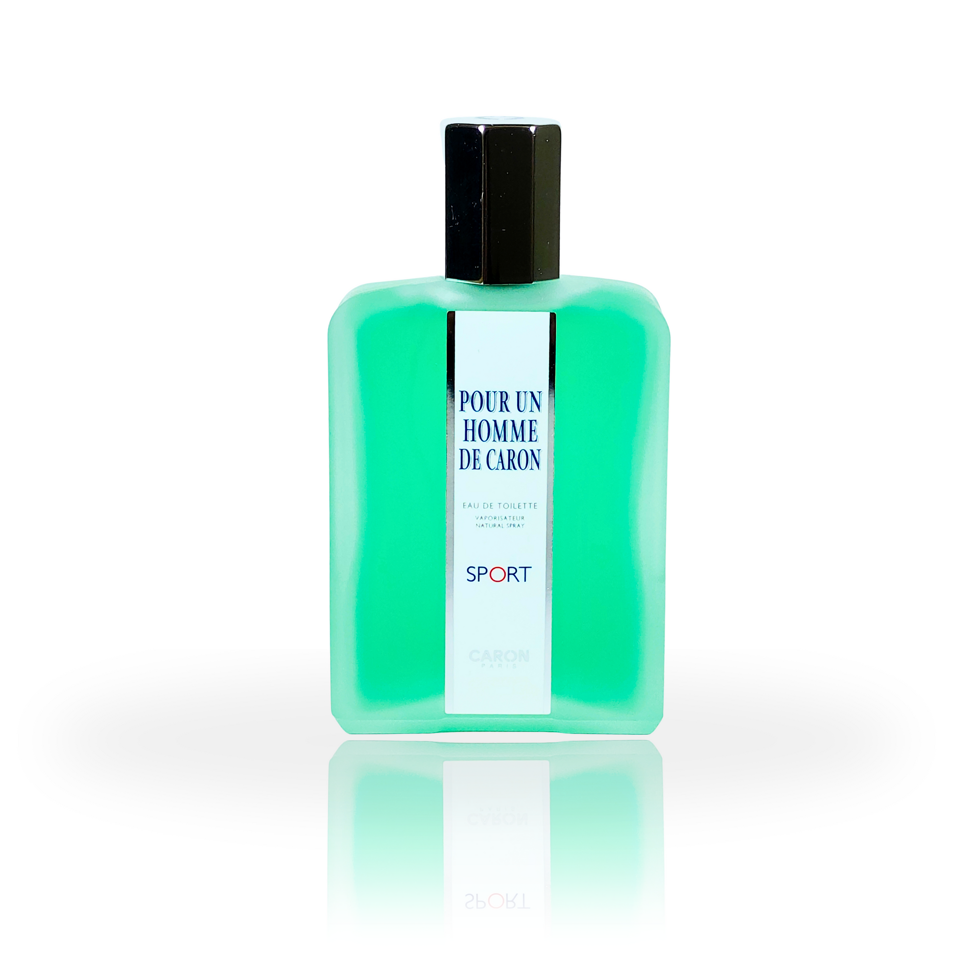 Vibrant scent composition of Pour Un Homme de Caron Sport with notes of grapefruit and ginger