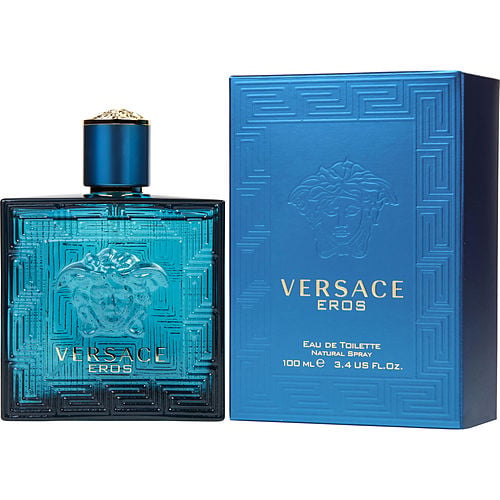 Versace Eros Eau de Toilette 100ml bottle – bold and passionate men's fragrance