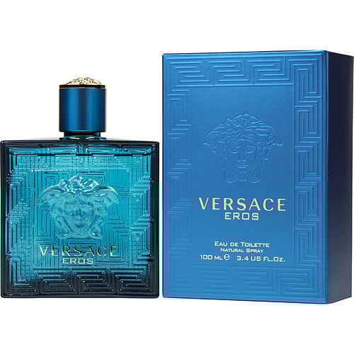 Versace Eros Eau de Toilette 100ml bottle – bold and passionate men's fragrance